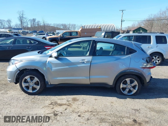 2018 Honda HR-V LX with VIN 3CZRU6H35JG700164, listed as a IAAI auction lot 41827551 with 161,594 mi miles. Bid and sale history available at carsss.com. Image 14.
