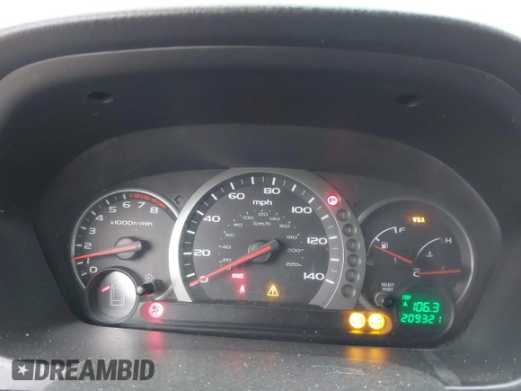 2005 Honda Pilot EX-L with RES with VIN 5FNYF186X5B062577, listed as a IAAI auction lot 42018093 with 209,321 mi miles. Bid and sale history available at carsss.com. Image 7.