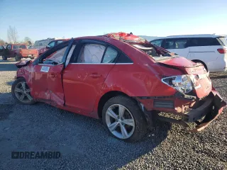 2012 Chevrolet Cruze 2LT with VIN 1G1PG5SC6C7145207, listed as a Copart auction lot 52593065 with Not Provided miles and Salvage Title. Bid and sale history available at DreamBid. Image 2.