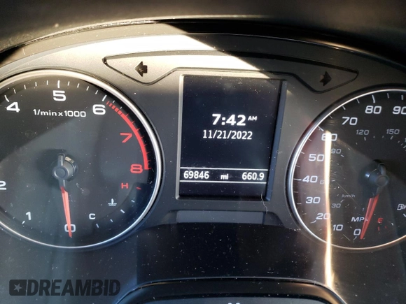 2015 Audi A3 2.0T Premium Plus with VIN WAUEFGFFXF1138282, listed as a Copart auction lot 68220382 with 69,846 mi miles. Bid and sale history available at carsss.com. Image 9.