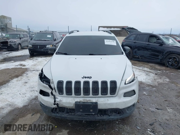 2016 Jeep Cherokee Altitude with VIN 1C4PJLAB4GW376723, listed as a IAAI auction lot 41593248 with 96,940 mi miles and . Bid and sale history available at DreamBid. Image 12.