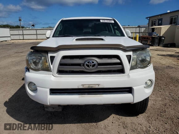 2010 Toyota Tacoma PreRunner with VIN 3TMKU4HN0AM024818, listed as a Copart auction lot 55816305 with 111,527 mi miles and Salvage title. Bid and sale history available at DreamBid. Image 5.
