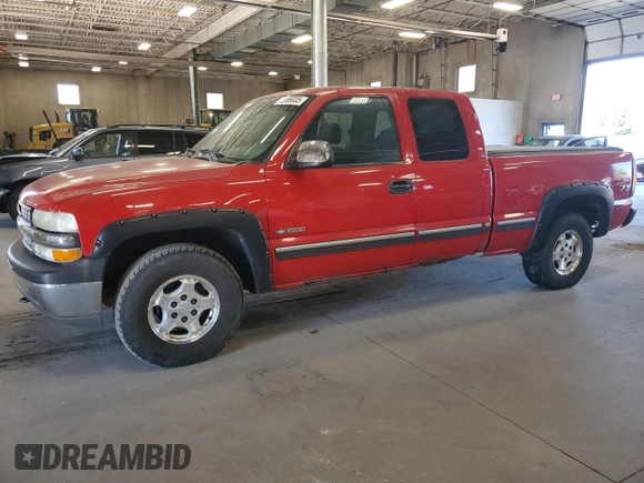 2002 Chevrolet Silverado 1500 LT with VIN 2GCEK19T021379334, listed as a Copart auction lot 55966035 with 181,314 mi miles and Clean Title. Bid and sale history available at DreamBid. Image 1.