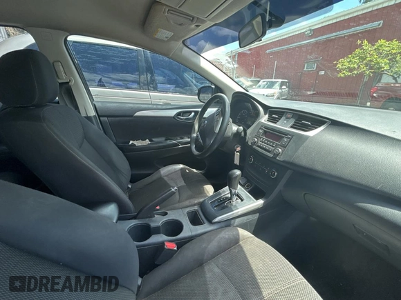 2017 Nissan Sentra S with VIN 3N1AB7AP0HY230614, listed as a Copart auction lot 55637165 with 160,030 mi miles and Clean Title. Bid and sale history available at carsss.com. Image 5.
