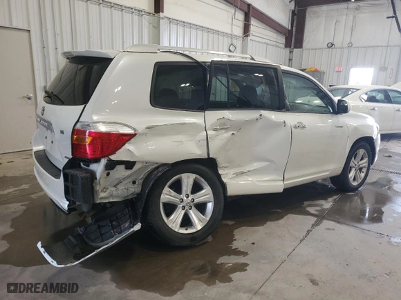 2008 Toyota Highlander Limited with VIN JTEES42A182063407, listed as a Copart auction lot 52200235 with 214,693 mi miles and Clean Title. Bid and sale history available at carsss.com. Image 3.