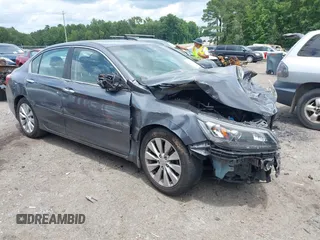 2015 Honda Accord EX-L with VIN 1HGCR2F82FA272839, listed as a IAAI auction lot 42470261 with 130,845 mi miles and . Bid and sale history available at DreamBid. Image 1.