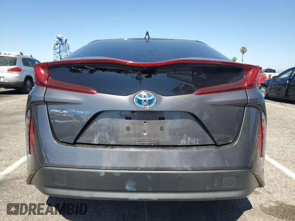 2021 Toyota Prius LE with VIN JTDKAMFP5M3177018, listed as a Copart auction lot 63930405 with 58,439 mi miles and Salvage title. Bid and sale history available at DreamBid. Image 6.