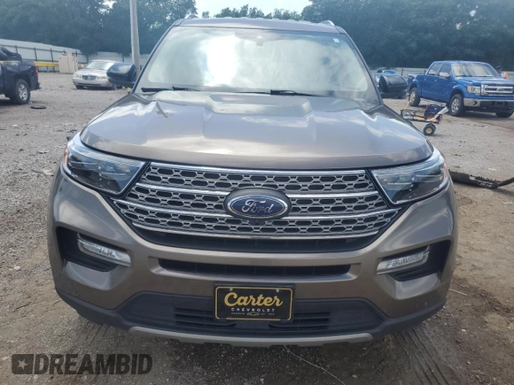2021 Ford Explorer Limited with VIN 1FMSK8FH6MGB06637, listed as a Copart auction lot 59941245 with 81,061 mi miles and Salvage title. Bid and sale history available at DreamBid. Image 5.