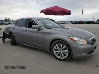 2011 Infiniti M37 with VIN JN1BY1AP8BM320930, listed as a Copart auction lot 79931304 with 102,070 mi miles and Salvage Title. Bid and sale history available at carsss.com. Image 4.