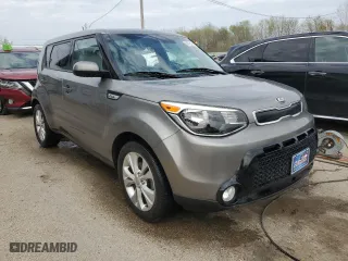 2016 Kia Soul + with VIN KNDJP3A52G7322863, listed as a Copart auction lot 53725155 with 0 mi miles and Salvage Title. Bid and sale history available at carsss.com. Image 4.