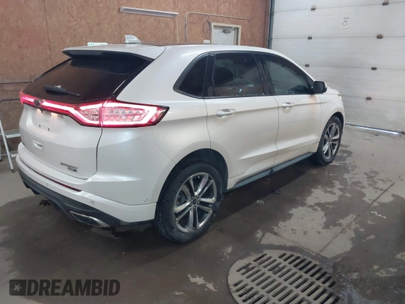 2017 Ford Edge Sport with VIN 2FMPK4AP2HBC63446, listed as a IAAI auction lot 41520685 with 72,011 mi miles. Bid and sale history available at carsss.com. Image 4.