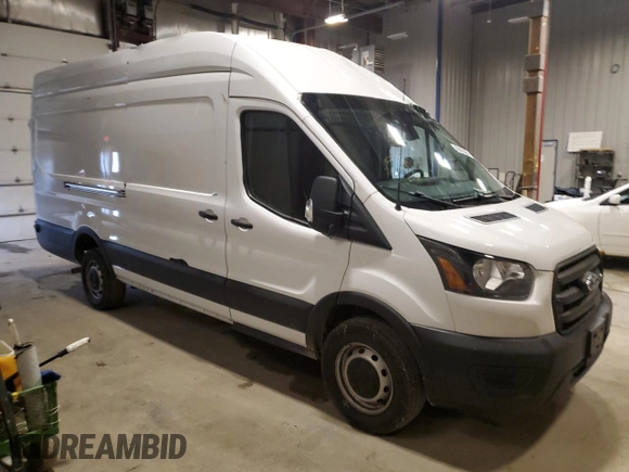 2020 Ford Transit Cargo with VIN 1FTBW3X81LKB71272, listed as a Copart auction lot 49068085 with 22,905 mi miles and Salvage Title. Bid and sale history available at DreamBid. Image 4.