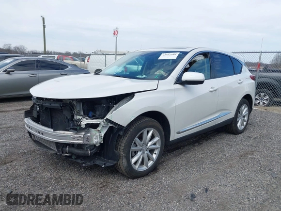 2021 Acura RDX with VIN 5J8TC2H34ML002726, listed as a IAAI auction lot 41547916 with 69,224 mi miles. Bid and sale history available at carsss.com. Image 2.