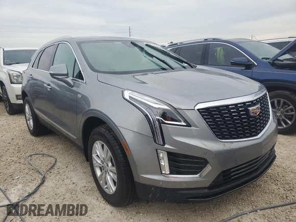 2024 Cadillac XT5 FWD Luxury with VIN 1GYKNAR41RZ741993, listed as a Copart auction lot 79729624 with Not provided miles and Salvage title. Bid and sale history available at DreamBid. Image 4.