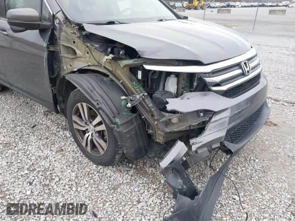 2017 Honda Pilot EX-L with VIN 5FNYF6H59HB029160, listed as a IAAI auction lot 41557192 with 157,153 mi miles and . Bid and sale history available at DreamBid. Image 6.