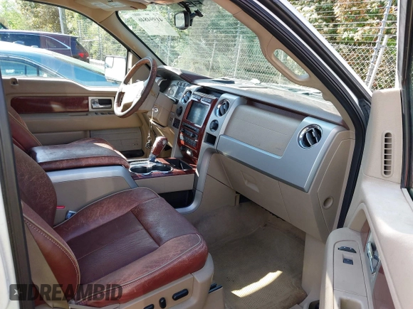 2009 Ford F-150 XL with VIN 1FTPW14VX9KC12608, listed as a IAAI auction lot 41994846 with 279,269 mi miles. Bid and sale history available at carsss.com. Image 5.