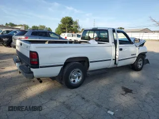 1996 Dodge 1500 with VIN 1B7HC16Z0TS519483, listed as a Copart auction lot 67850574 with 103,129 mi miles and Salvage Title. Bid and sale history available at carsss.com. Image 3.