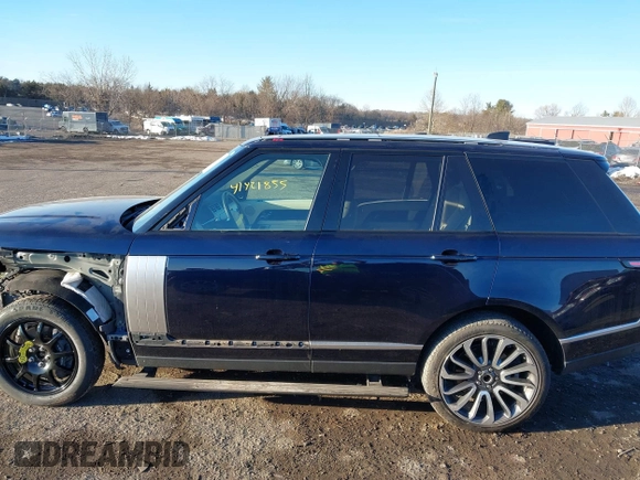2021 Land Rover Range Rover P525 Westminster z VIN SALGS2SE1MA426172, wystawiony jako IAAI lot #41421855 z przebiegiem 35 270 mil mil oraz . Historia ofert i sprzedaży dostępna na DreamBid. Obrazek 14.