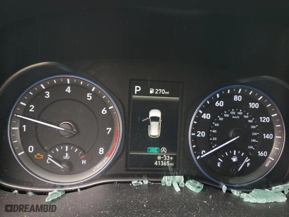 2022 Hyundai Kona SE with VIN KM8K22ABXNU786951, listed as a Copart auction lot 44271355 with 41,365 mi miles and Salvage Title. Bid and sale history available at carsss.com. Image 9.