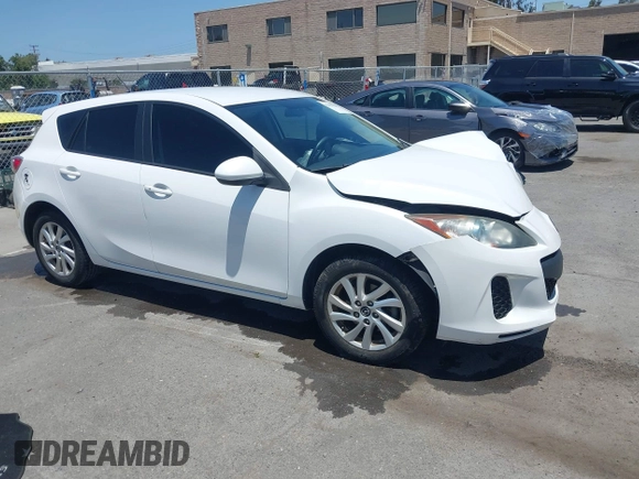 2013 Mazda 3 i Touring with VIN JM1BL1LP5D1765199, listed as a IAAI auction lot 42408314 with 137,720 mi miles and . Bid and sale history available at DreamBid. Image 1.