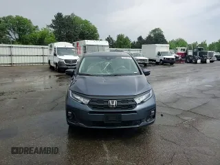 2025 Honda Odyssey EX-L с VIN 5FNRL6H66SB009185, выставлен на аукционе Copart как лот 57158115 с пробегом 8 541 миль миль и Списание • Salvage title. История ставок и продаж доступна на DreamBid. Изображение 14.