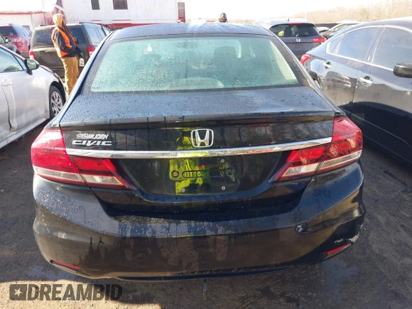 2014 Honda Civic EX with VIN 19XFB2F88EE241719, listed as a IAAI auction lot 41649407 with 153,966 mi miles. Bid and sale history available at carsss.com. Image 16.