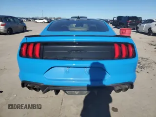 2022 Ford Mustang GT with VIN 1FA6P8CF9N5142738, listed as a Copart auction lot 87219814 with 30,805 mi miles and Salvage Title. Bid and sale history available at DreamBid. Image 6.