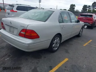 2002 Lexus LS 430 with VIN JTHBN30F520070952, listed as a IAAI auction lot 42045804 with 234,411 mi miles. Bid and sale history available at carsss.com. Image 4.