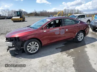 2015 Chrysler 200 C with VIN 1C3CCCCG6FN609625, listed as a Copart auction lot 53061575 with 163,052 mi miles and Salvage Title. Bid and sale history available at DreamBid. Image 1.