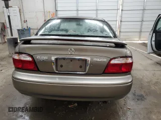 2000 Mazda 626 LX with VIN 1YVGF22C6Y5175233, listed as a Copart auction lot 42783225 with 167,704 mi miles and Salvage Title. Bid and sale history available at carsss.com. Image 6.