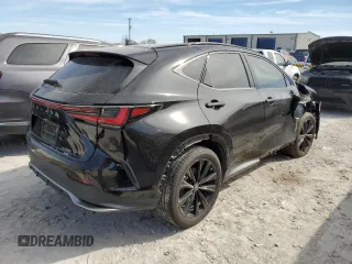 2022 Lexus NX with VIN JTJKGCEZ6N5000640, listed as a Copart auction lot 42488723 with 9,705 mi miles. Bid and sale history available at carsss.com. Image 3.