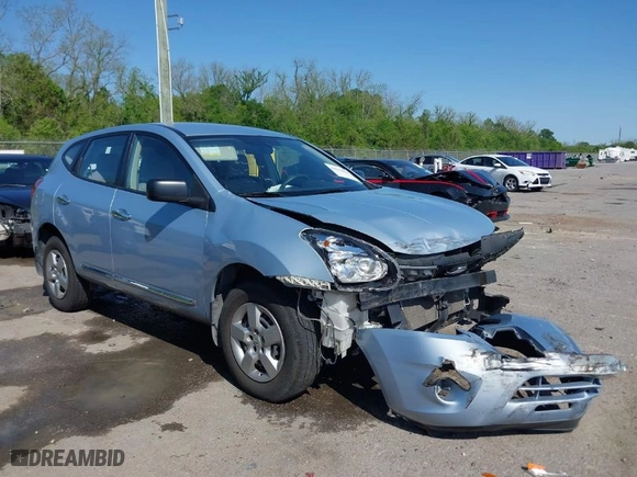 2015 Nissan Rogue Select S with VIN JN8AS5MT2FW163467, listed as a IAAI auction lot 41992066 with 36,542 mi miles. Bid and sale history available at carsss.com. Image 1.
