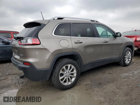 2019 Jeep Cherokee Latitude with VIN 1C4PJMCX6KD288419, listed as a Copart auction lot 54696644 with 45,559 mi miles and Clean Title. Bid and sale history available at carsss.com. Image 3.
