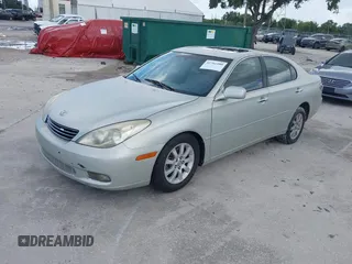 2002 Lexus ES 300 with VIN JTHBF30GX25001537, listed as a IAAI auction lot 42766480 with 110,256 mi miles and . Bid and sale history available at DreamBid. Image 2.