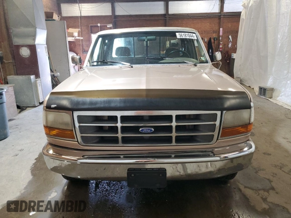 1993 Ford F-150 with VIN 1FTEX15NXPKB04599, listed as a Copart auction lot 56181044 with 212,148 mi miles and Clean Title. Bid and sale history available at carsss.com. Image 5.