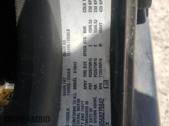 2006 Chevrolet Colorado 1LT z VIN 1GCCS138568275842, wystawiony jako Copart lot #52884955 z przebiegiem 236 657 mil mil oraz Szkoda całkowita • Salvage title. Historia ofert i sprzedaży dostępna na DreamBid. Obrazek 12.