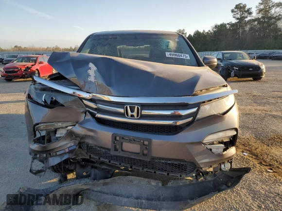 2016 Honda Pilot EX-L with VIN 5FNYF5H72GB024313, listed as a Copart auction lot 49960475 with 81,437 mi miles and Salvage Title. Bid and sale history available at carsss.com. Image 5.
