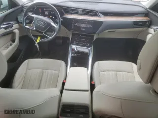 2019 Audi e-tron Premium Plus with VIN WA1LABGE1KB022369, listed as a Copart auction lot 49403325 with 51,511 mi miles and Salvage Title. Bid and sale history available at carsss.com. Image 8.