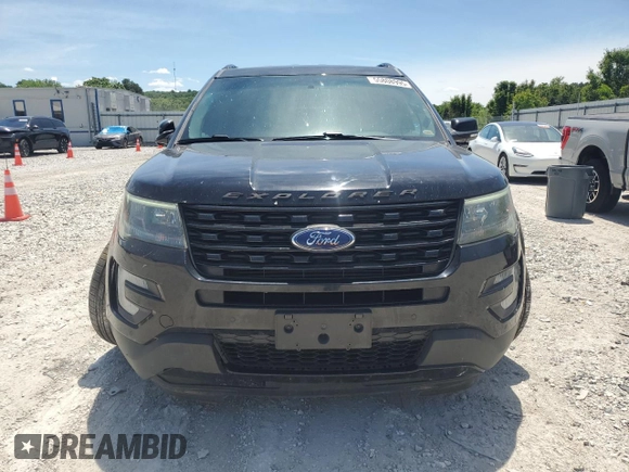 2017 Ford Explorer Sport z VIN 1FM5K8GTXHGB25729, wystawiony jako Copart lot #55808995 z przebiegiem 131 682 mil mil oraz Szkoda całkowita • Salvage title. Historia ofert i sprzedaży dostępna na DreamBid. Obrazek 5.