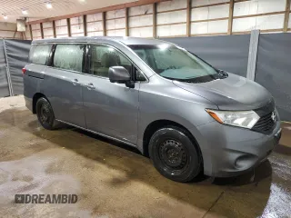 2015 Nissan Quest S with VIN JN8AE2KPXF9133059, listed as a Copart auction lot 69714254 with 145,858 mi miles and Clean Title. Bid and sale history available at carsss.com. Image 4.