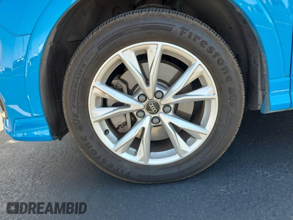 2023 Audi Q3 S line Premium with VIN WA1DECF32P1108964, listed as a IAAI auction lot 42889692 with 54,133 mi miles and . Bid and sale history available at DreamBid. Image 45.