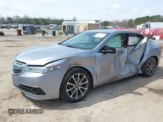 2016 Acura TLX V6 Advance with VIN 19UUB3F72GA004168, listed as a IAAI auction lot 41805085 with 78,925 mi miles. Bid and sale history available at carsss.com. Image 2.