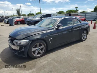 2015 BMW 4 Series 428i z VIN WBA3V5C5XF5A79014, wystawiony jako Copart lot #60260645 z przebiegiem 95 439 mil mil oraz Szkoda całkowita • Salvage title. Historia ofert i sprzedaży dostępna na DreamBid. Obrazek 1.