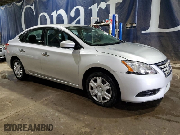 2013 Nissan Sentra S with VIN 3N1AB7AP3DL609646, listed as a Copart auction lot 52311505 with 181,597 mi miles and Clean Title. Bid and sale history available at DreamBid. Image 4.