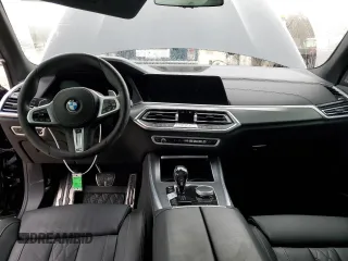 2021 BMW X5 M50i with VIN 5UXJU4C05M9F02940, listed as a Copart auction lot 38500183 with Not Provided miles. Bid and sale history available at carsss.com. Image 8.