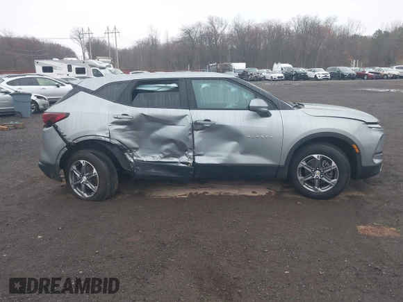 2023 Chevrolet Blazer LT с VIN 3GNKBHR40PS195292, выставлен на аукционе IAAI как лот 41935730 с пробегом 19 626 миль миль и . История ставок и продаж доступна на DreamBid. Изображение 13.