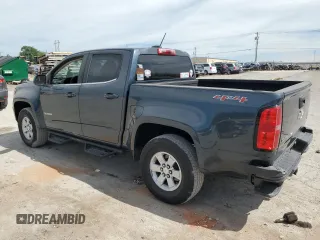 2020 Chevrolet Colorado 4WD Work Truck z VIN 1GCGTBEN1L1145469, wystawiony jako Copart lot #57140465 z przebiegiem 51 222 mil mil oraz Szkoda całkowita • Salvage title. Historia ofert i sprzedaży dostępna na DreamBid. Obrazek 2.