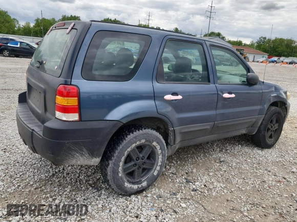 2005 Ford Escape XLS Value with VIN 1FMYU92Z95DA22100, listed as a Copart auction lot 57874705 with 192,057 mi miles and Salvage title. Bid and sale history available at DreamBid. Image 3.