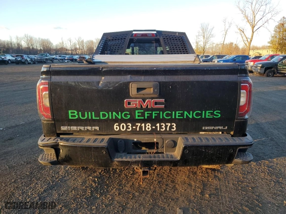 2017 GMC Sierra 1500 Denali with VIN 3GTU2PEC1HG267503, listed as a Copart auction lot 78889204 with 0 mi miles and Clean Title. Bid and sale history available at carsss.com. Image 6.