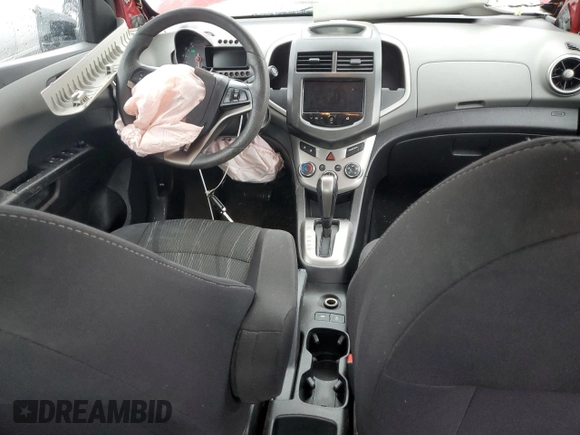 2014 Chevrolet Sonic LT with VIN 1G1JC5SH1E4150509, listed as a Copart auction lot 42500504 with 125,848 mi miles and Salvage Title. Bid and sale history available at DreamBid. Image 8.